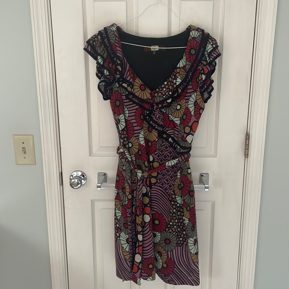 Eva Franco dress with sash tie